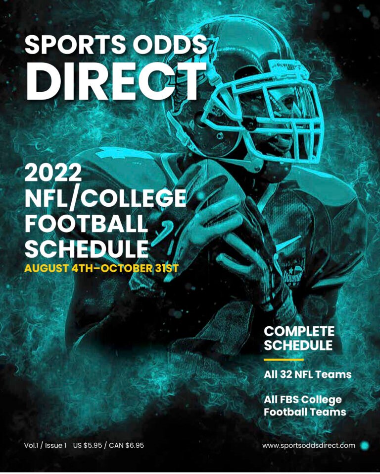 Sports Odds Direct 2022 NFL/College Football Schedule