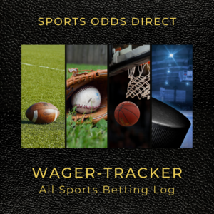 Wager-Tracker: All Sports Betting Log book cover