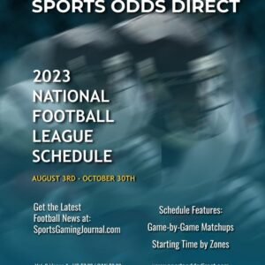 2023 National Football LEague Schedule, Book 1